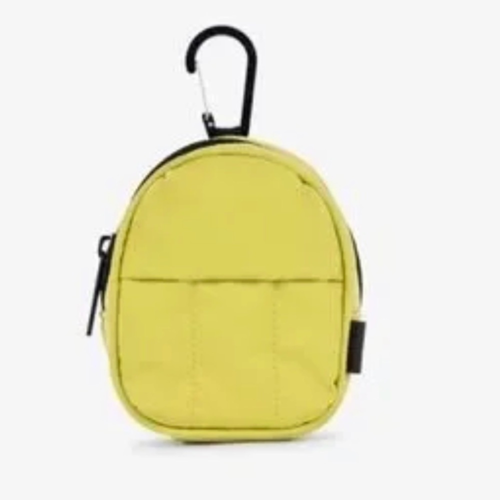 Luka Backpack Zip Bag Charm in Celery